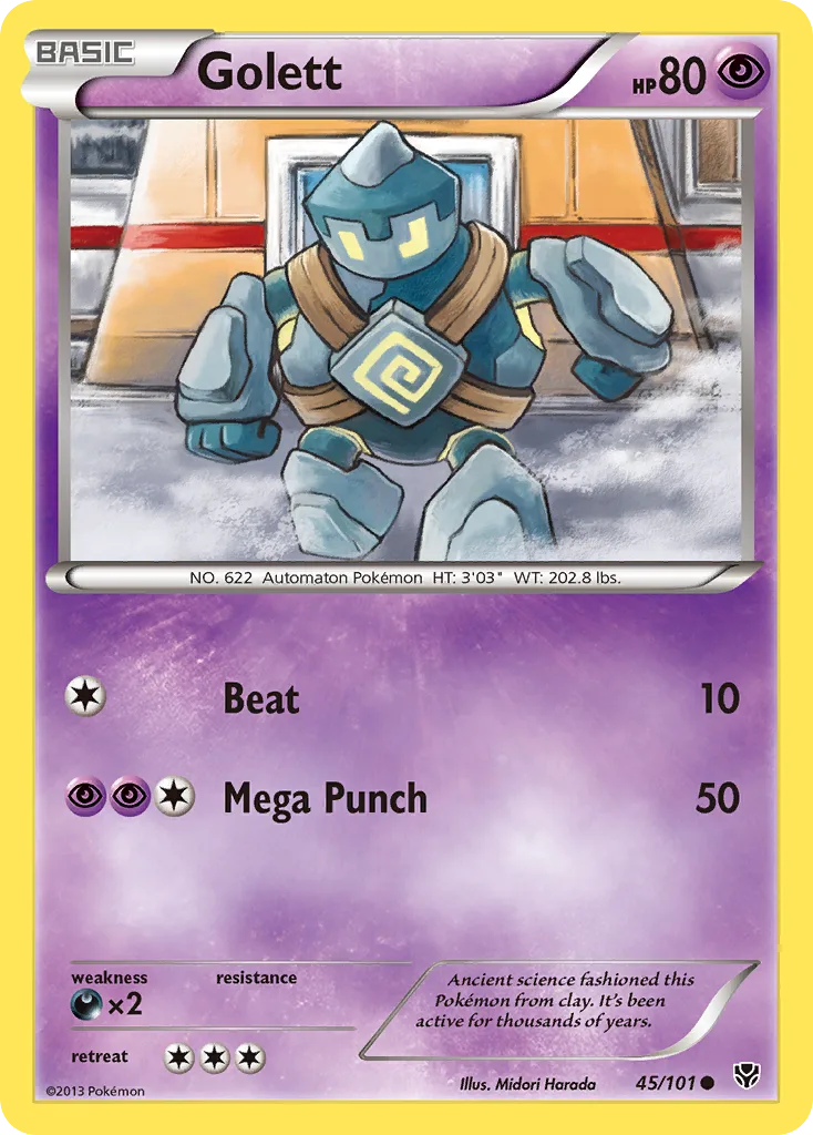 Golett, Plasma Blast #45/101