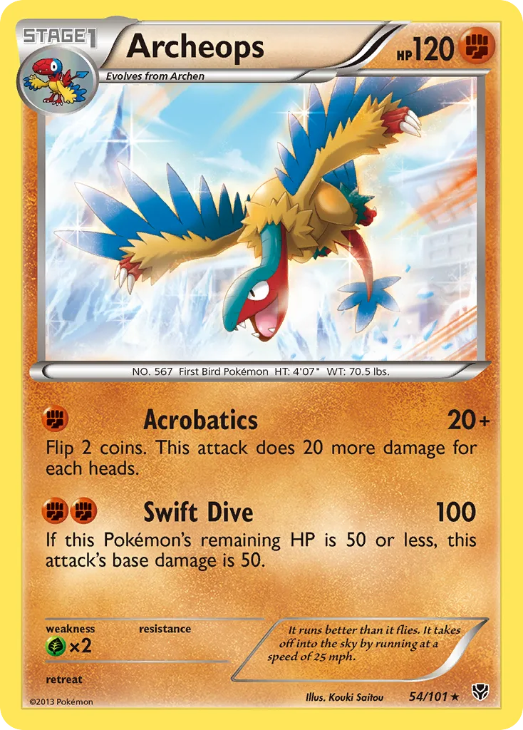 Archeops, Plasma Blast #54/101