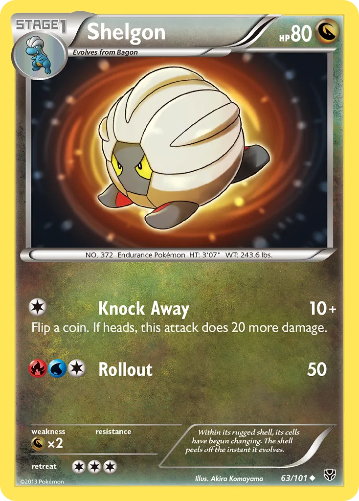 Shelgon, Plasma Blast #63/101