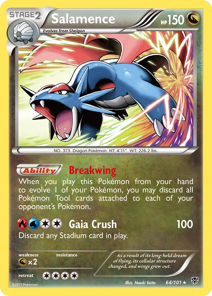 Salamence, Plasma Blast #64/101