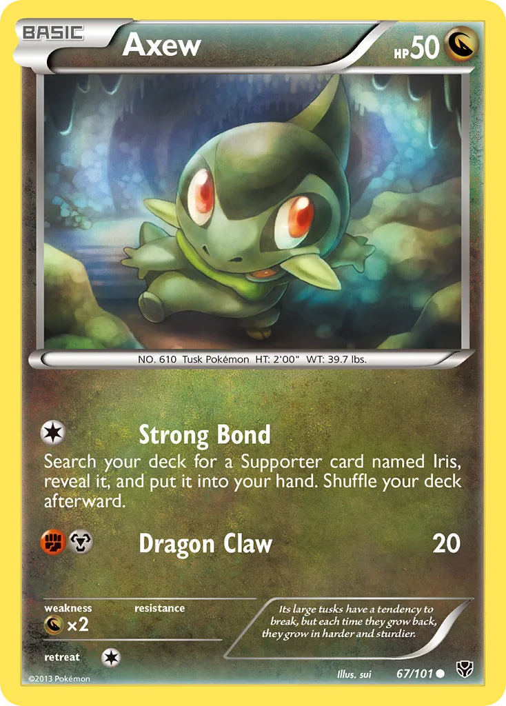 Axew, Plasma Blast #67/101