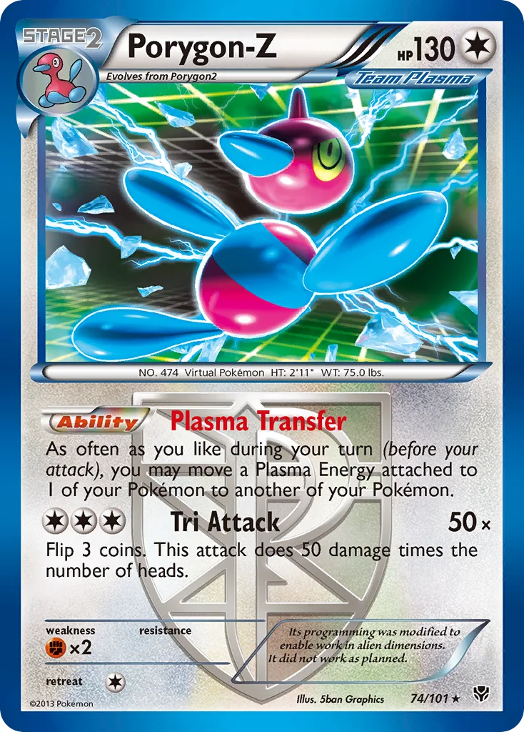 Porygon-Z, Plasma Blast #74/101