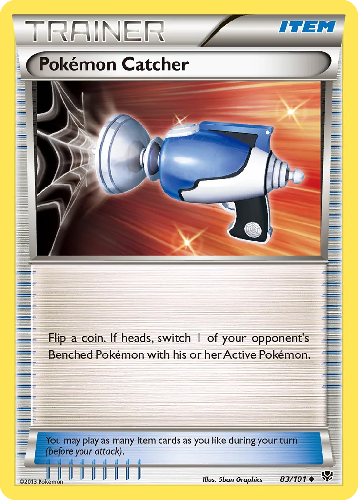 Pokémon Catcher, Plasma Blast #83/101