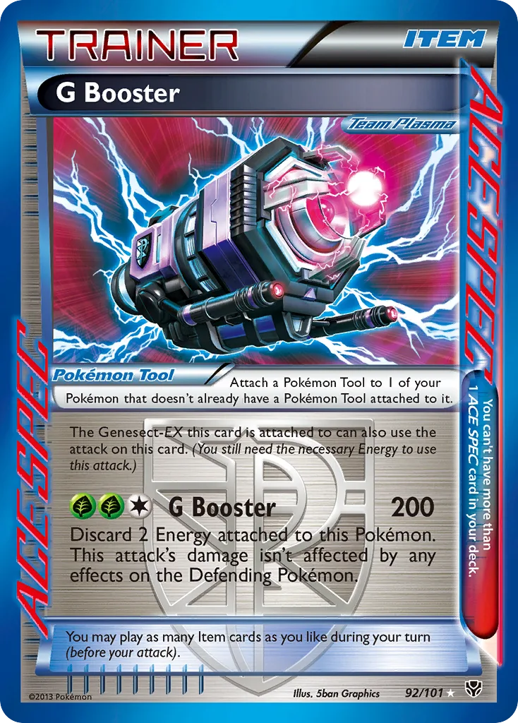 G Booster, Plasma Blast #92/101