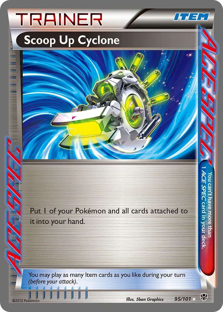 Scoop Up Cyclone, Plasma Blast #95/101