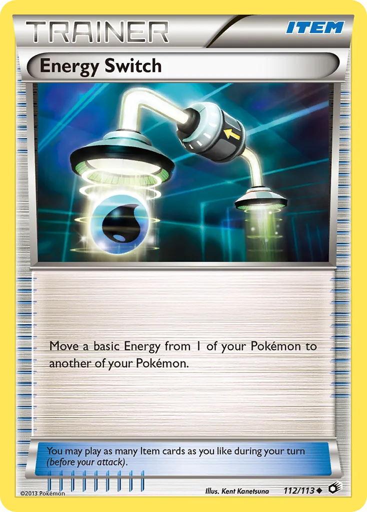 Energy Switch, Legendary Treasures #112/113