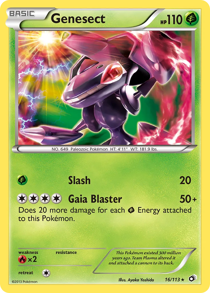 Genesect, Legendary Treasures #16/113