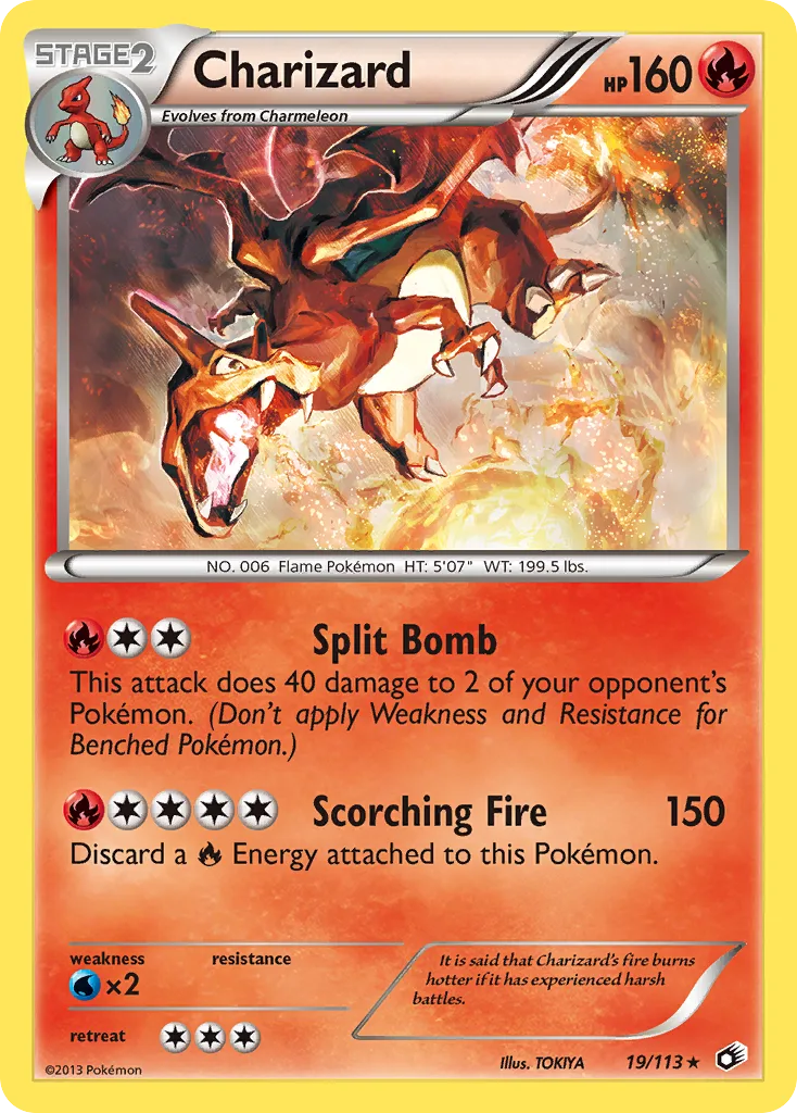 Charizard, Legendary Treasures #19/113