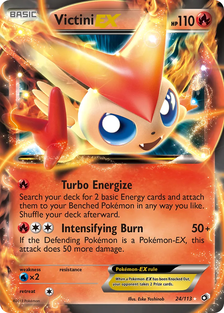 Victini-EX, Legendary Treasures #24/113