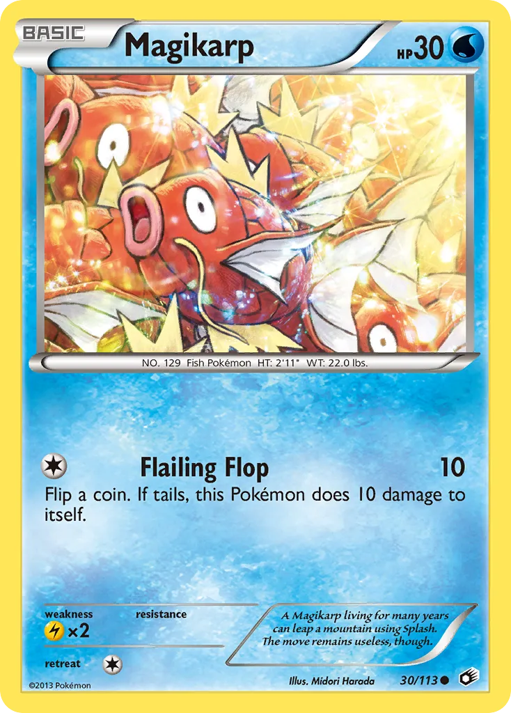 Magikarp, Legendary Treasures #30/113