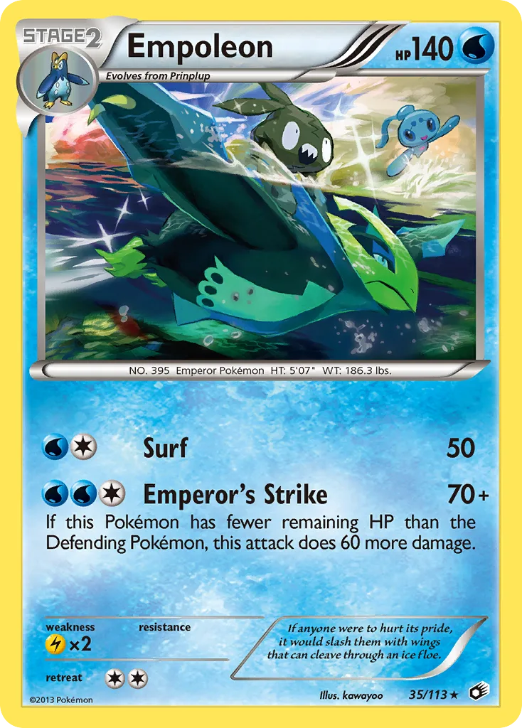 Empoleon, Legendary Treasures #35/113