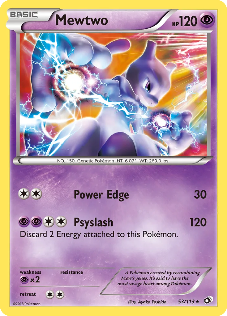 Mewtwo, Legendary Treasures #53/113