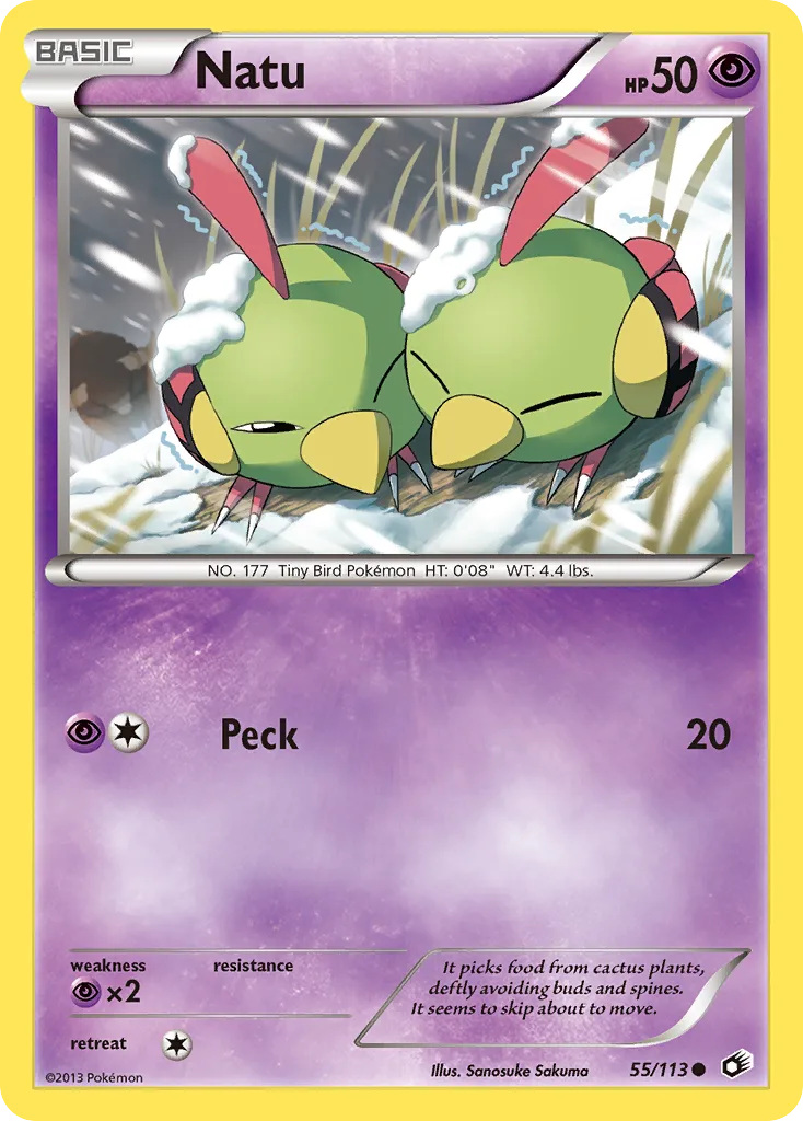 Natu, Legendary Treasures #55/113