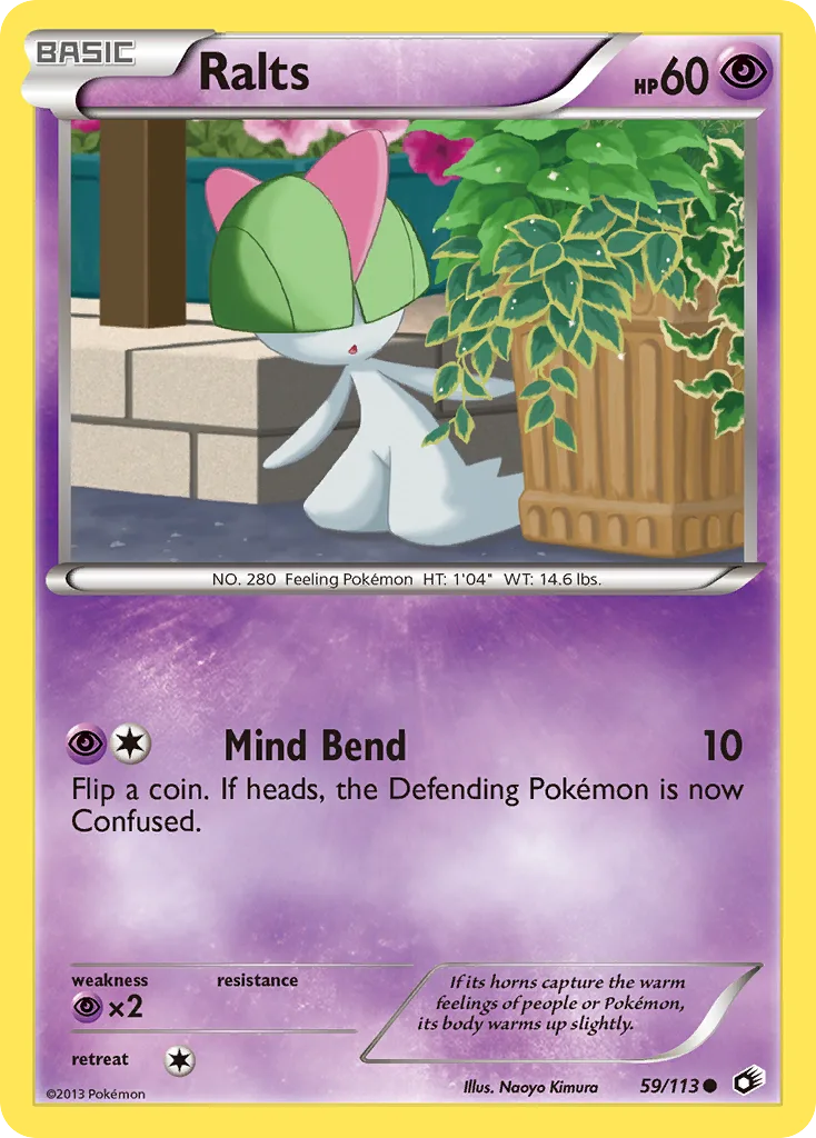 Ralts, Legendary Treasures #59/113