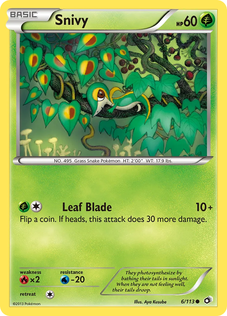 Snivy, Legendary Treasures #6/113