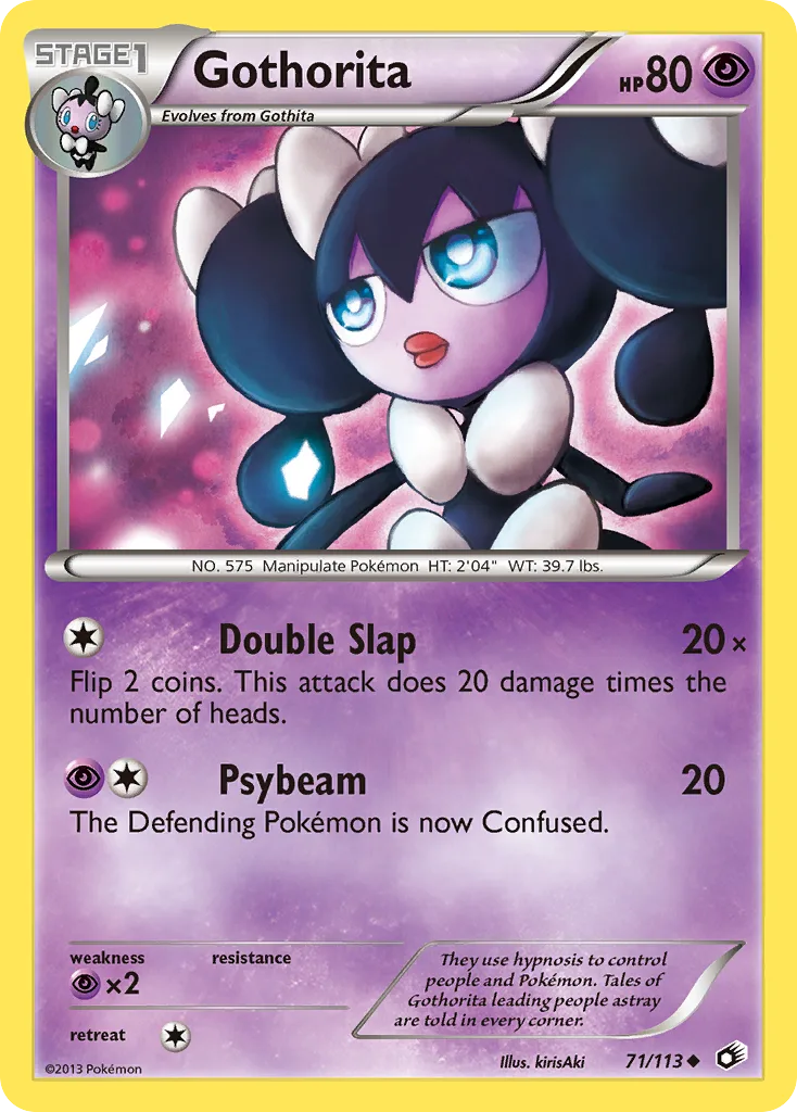 Gothorita, Legendary Treasures #71/113