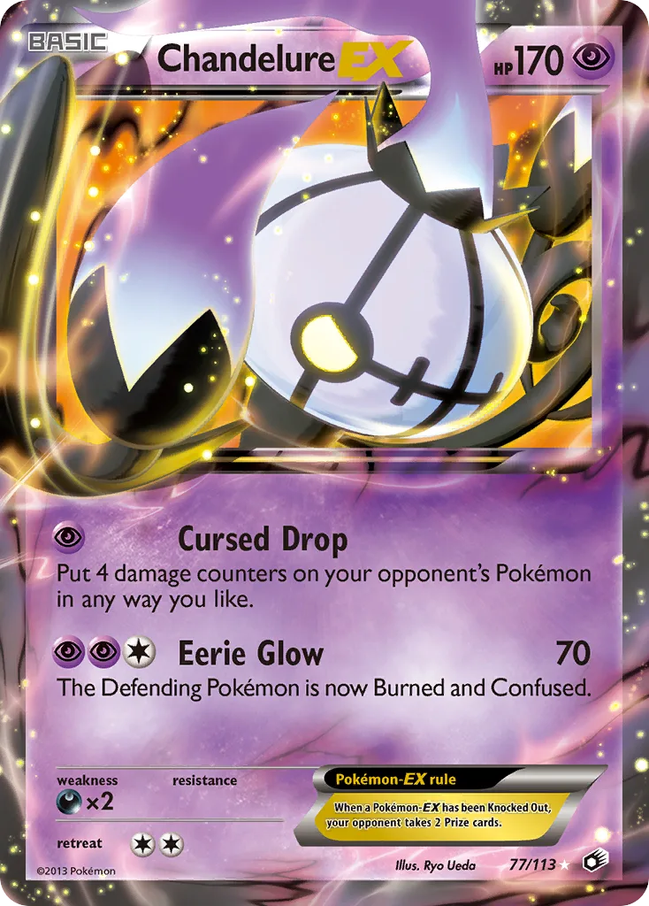 Chandelure-EX, Legendary Treasures #77/113