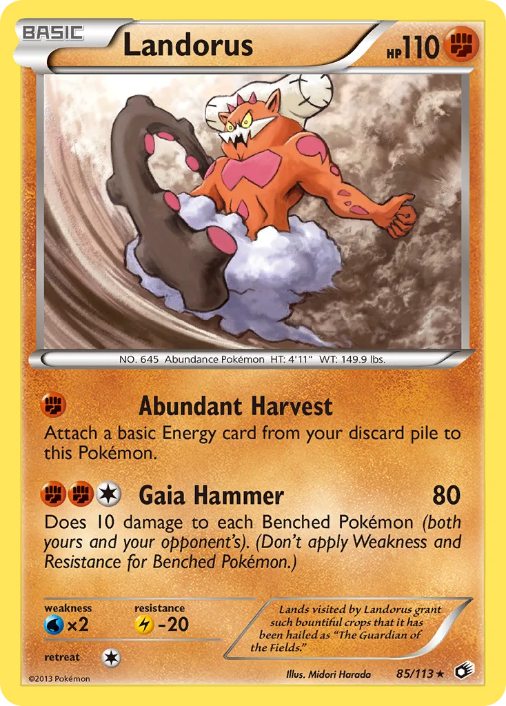 Landorus, Legendary Treasures #85/113