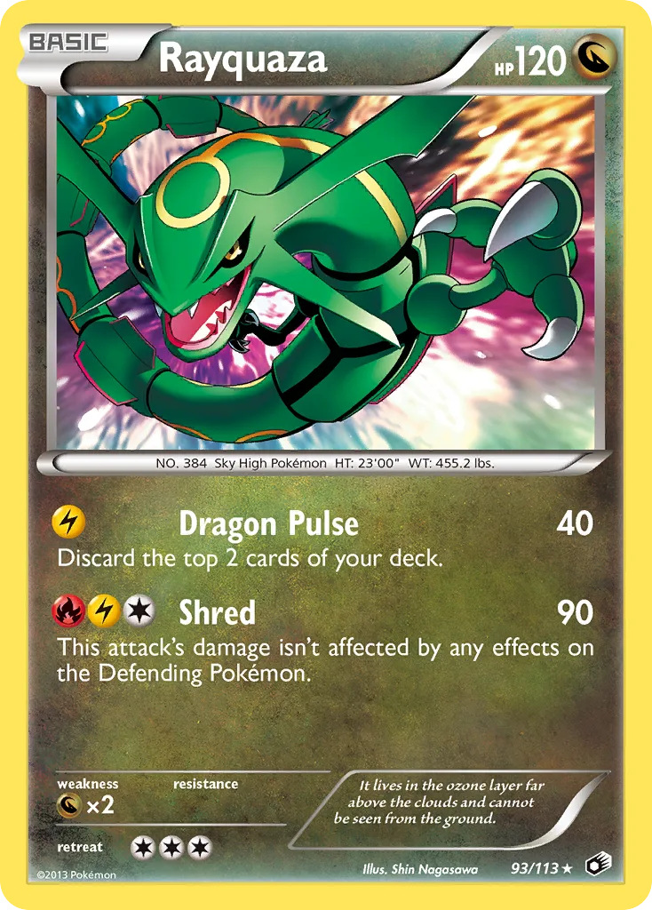 Rayquaza, Legendary Treasures #93/113