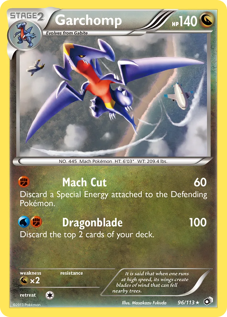 Garchomp, Legendary Treasures #96/113