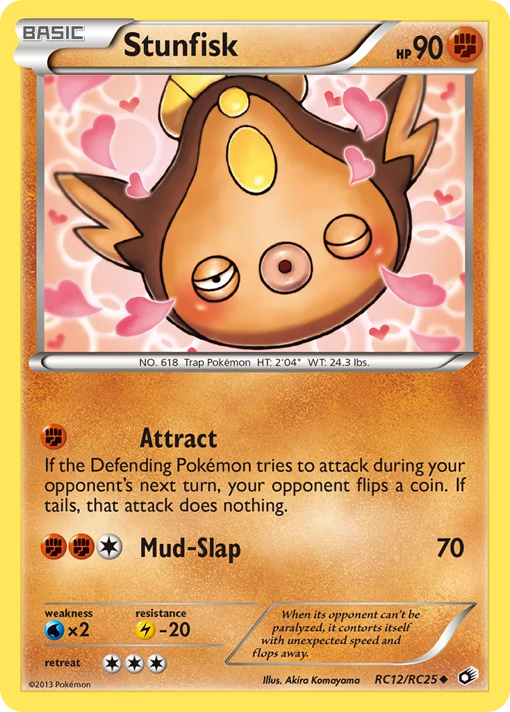 Stunfisk, Legendary Treasures #RC12/RC25