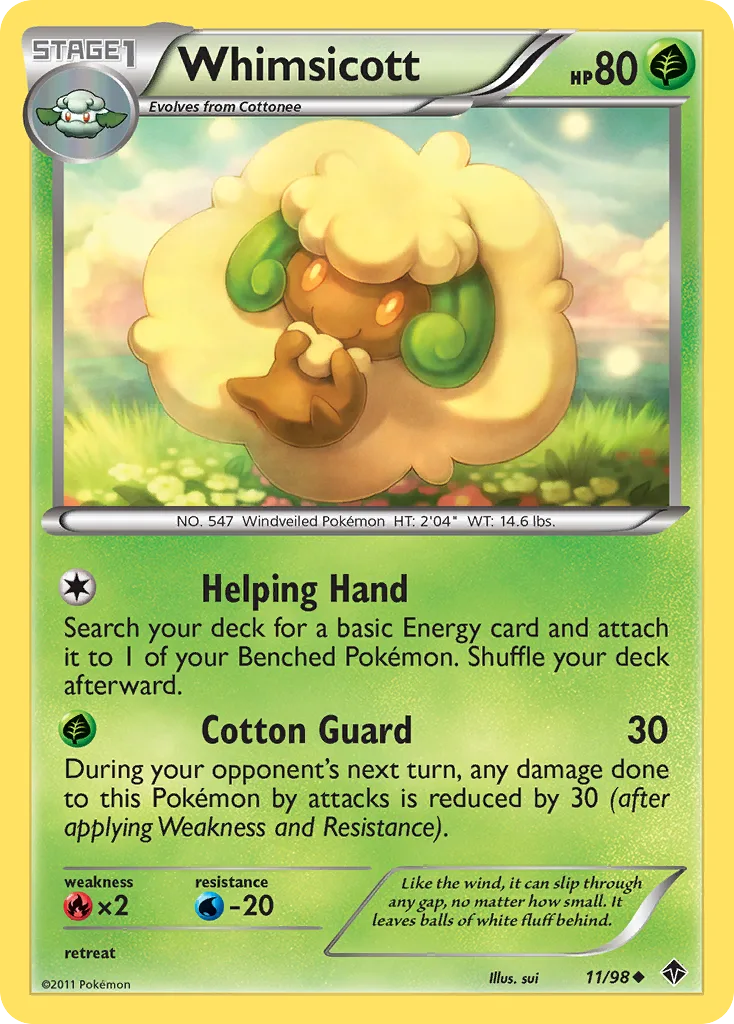 Whimsicott, Emerging Powers #11/98