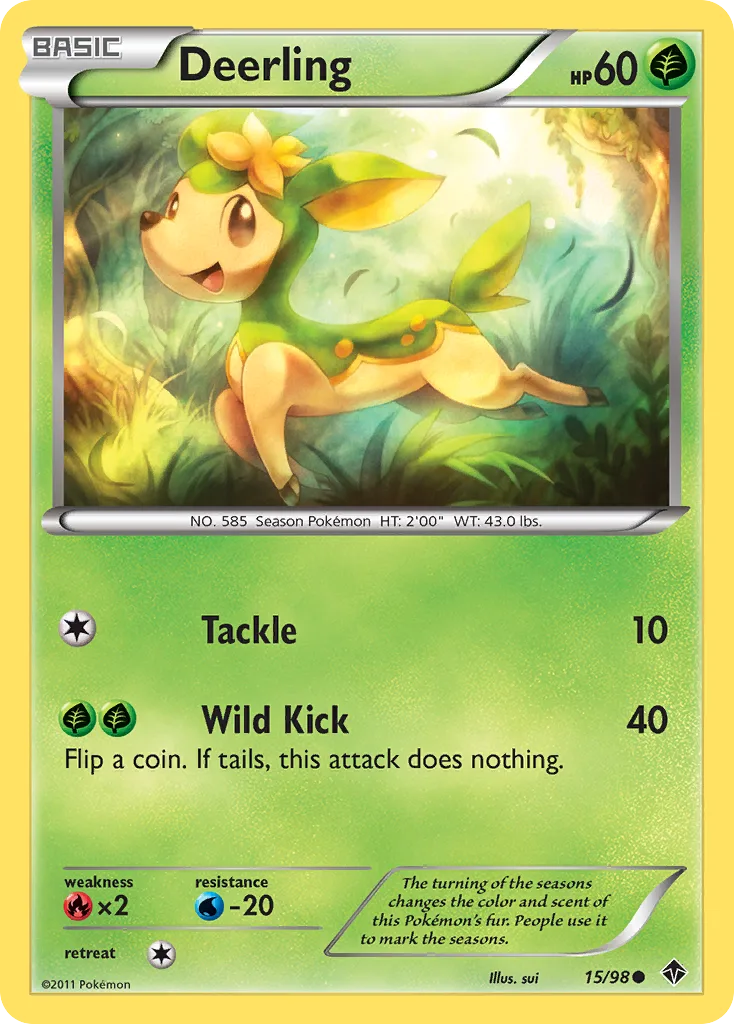 Deerling, Emerging Powers #15/98