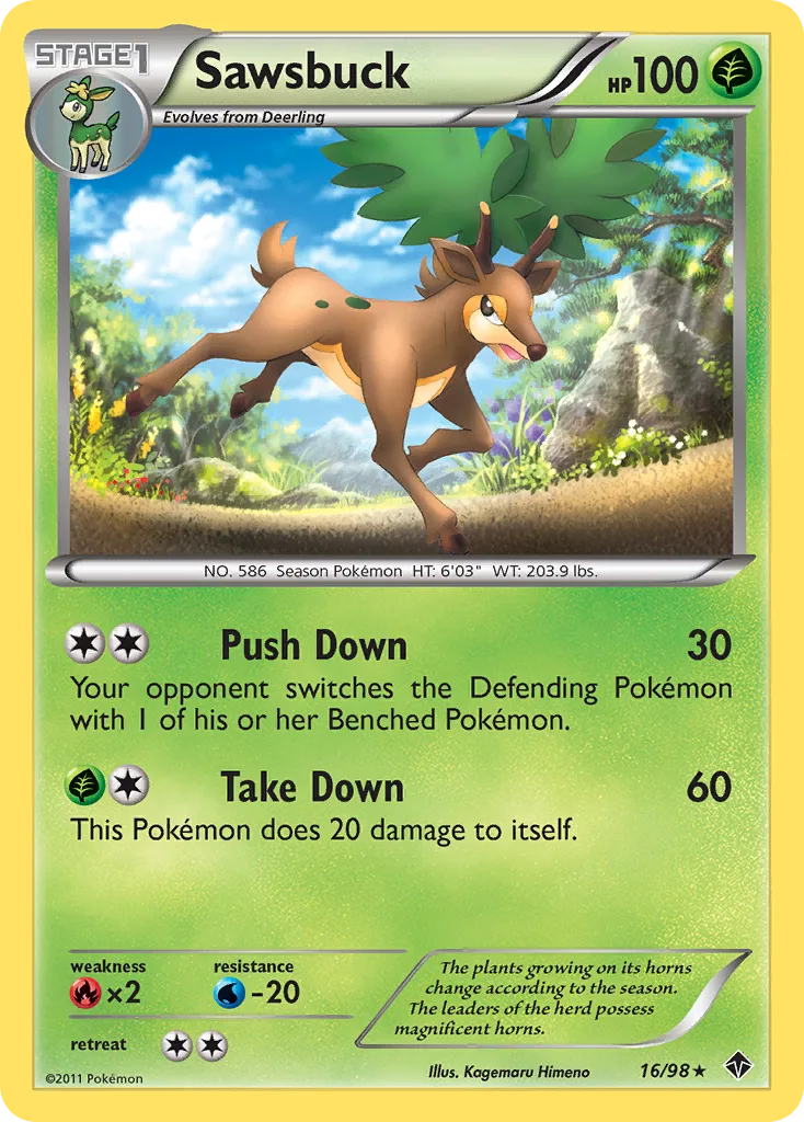 Sawsbuck, Emerging Powers #16/98