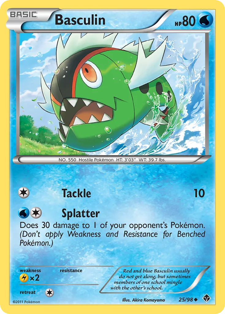 Basculin, Emerging Powers #25/98