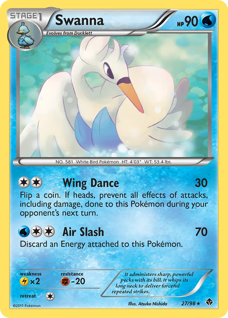 Swanna, Emerging Powers #27/98