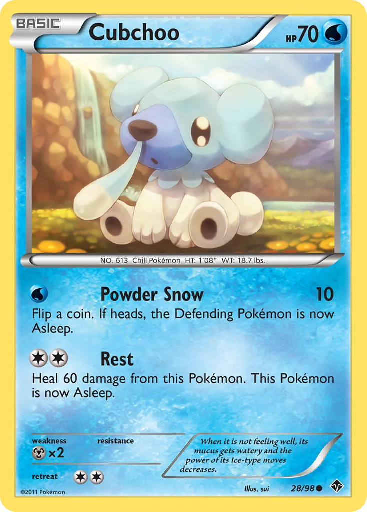 Cubchoo, Emerging Powers #28/98