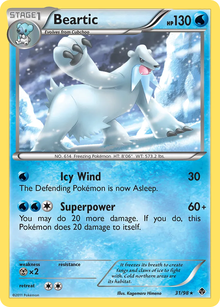 Beartic, Emerging Powers #31/98