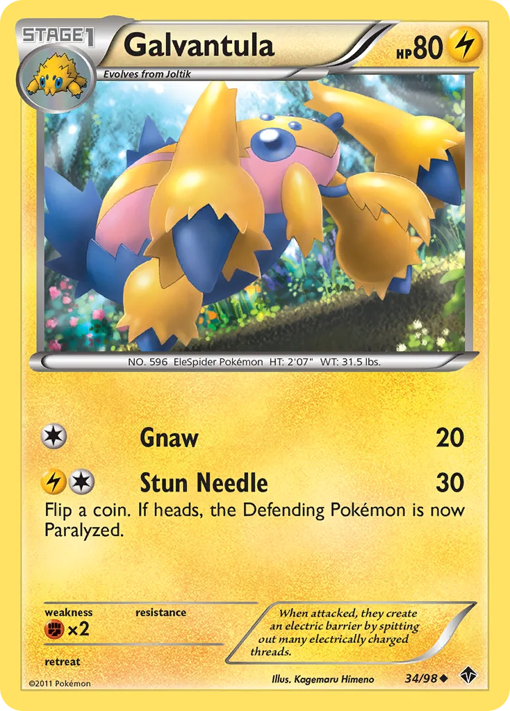Galvantula, Emerging Powers #34/98