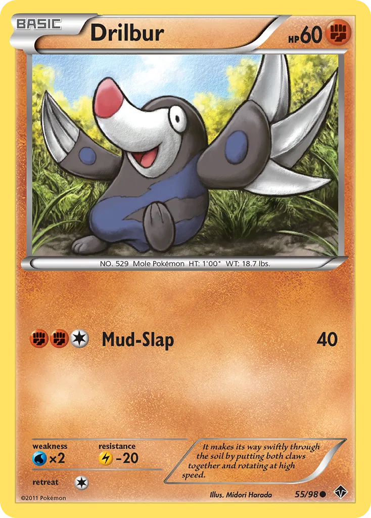 Drilbur, Emerging Powers #55/98