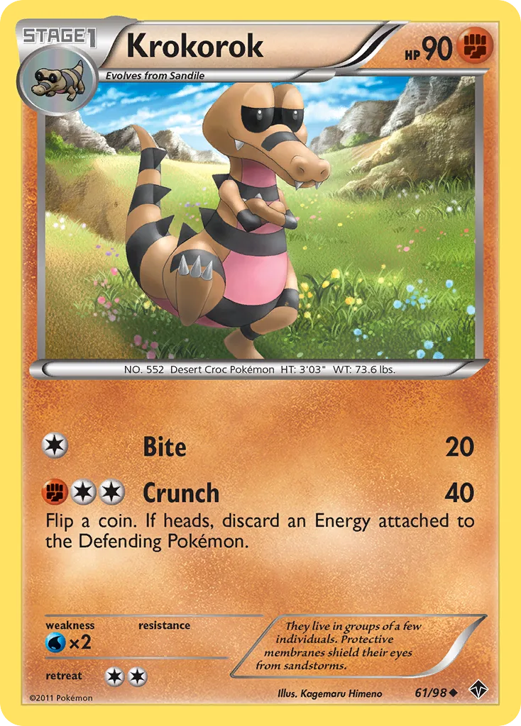 Krokorok, Emerging Powers #61/98