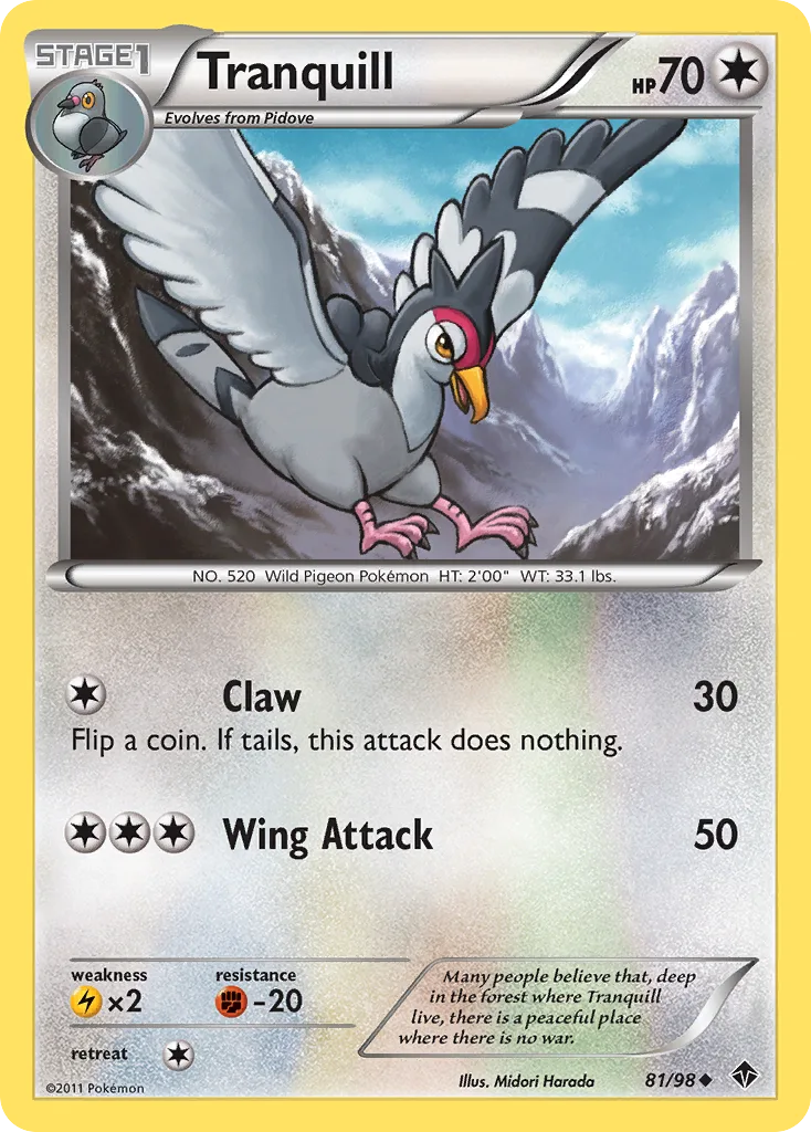 Tranquill, Emerging Powers #81/98