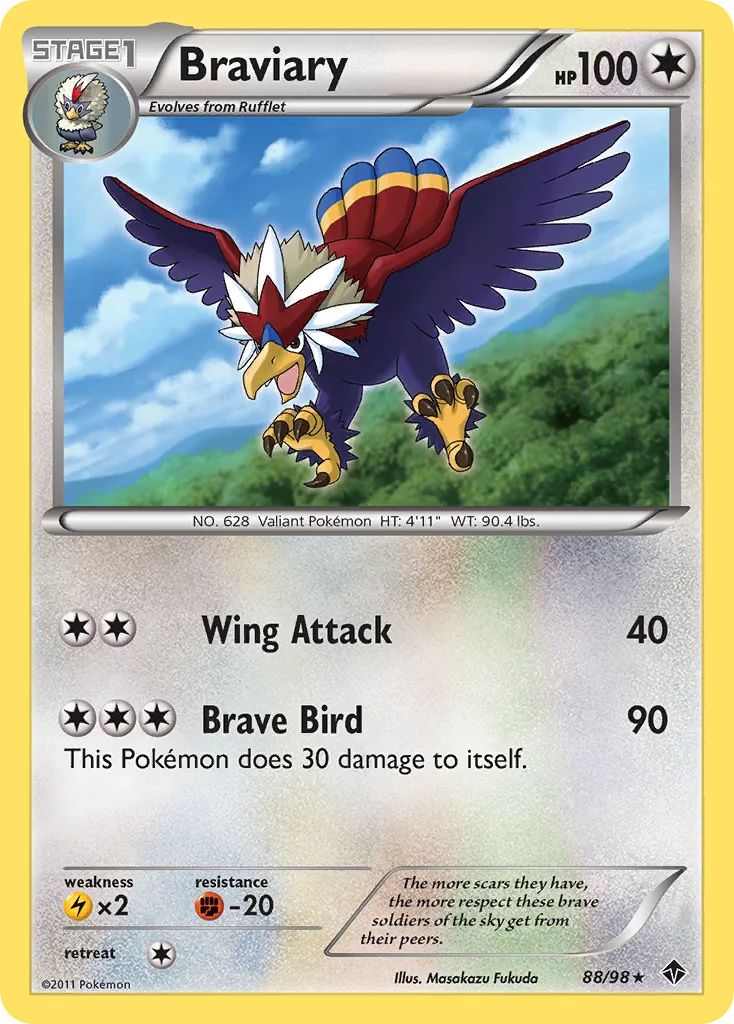 Braviary, Emerging Powers #88/98