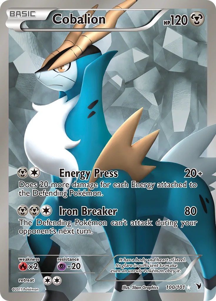 Cobalion, Noble Victories #100/101
