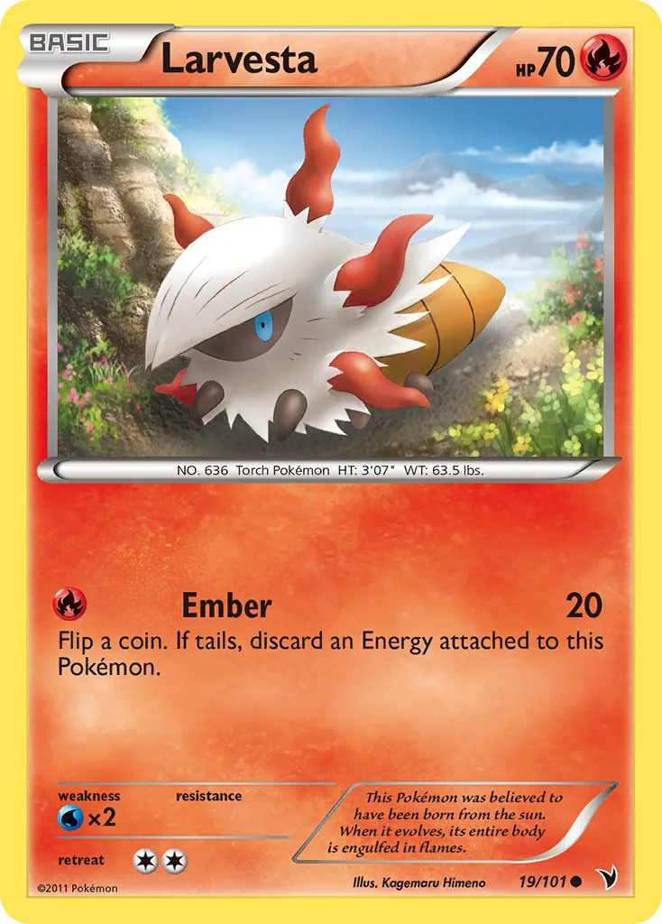 Larvesta, Noble Victories #19/101
