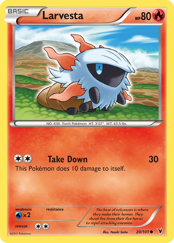 Larvesta, Noble Victories #20/101