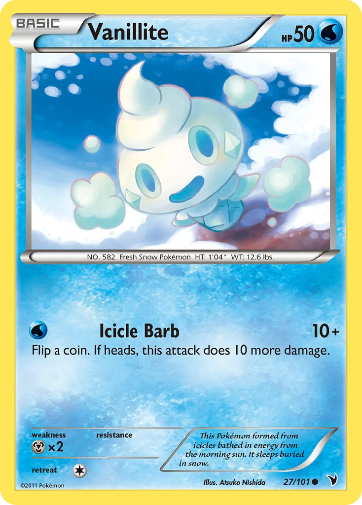 Vanillite, Noble Victories #27/101