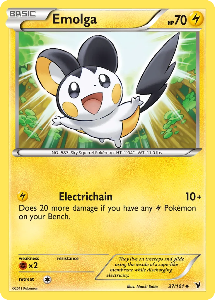 Emolga, Noble Victories #37/101