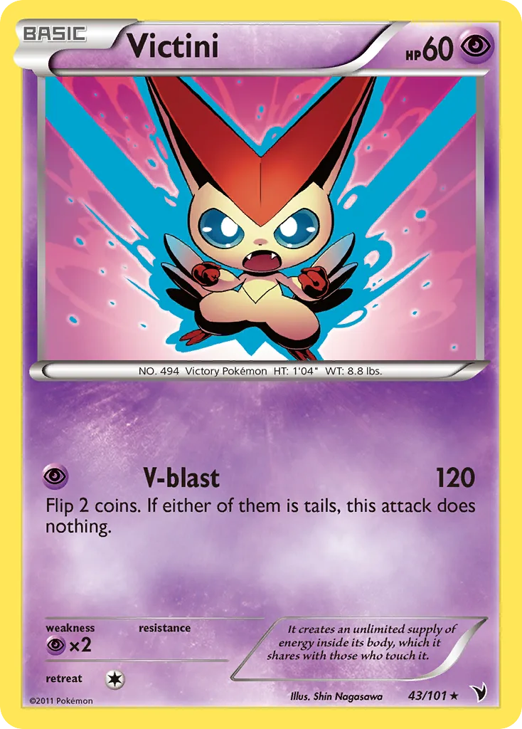 Victini, Noble Victories #43/101