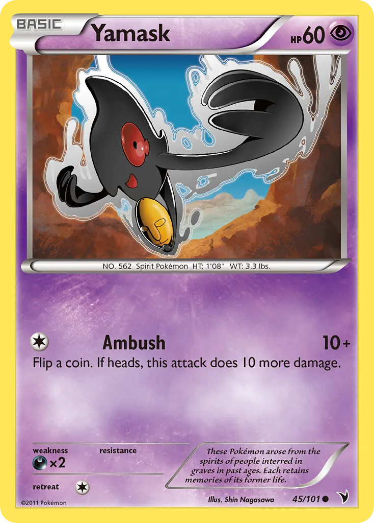 Yamask, Noble Victories #45/101