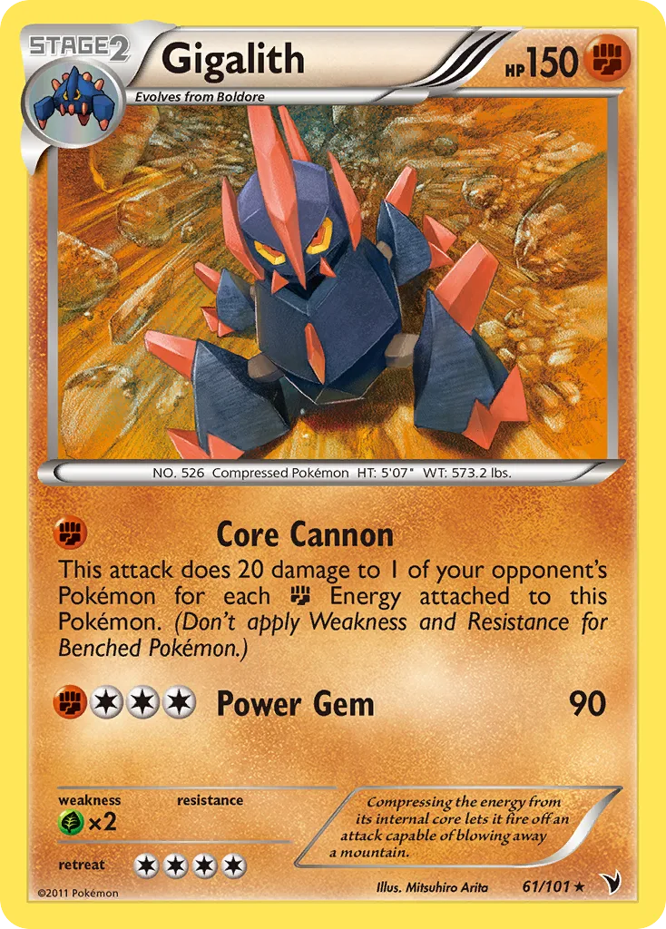 Gigalith, Noble Victories #61/101