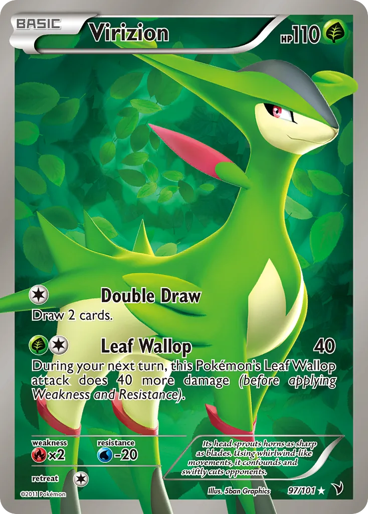 Virizion, Noble Victories #97/101