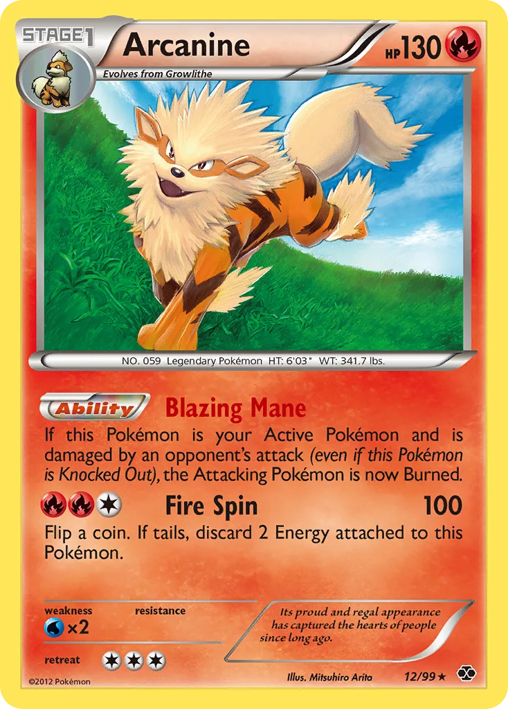 Arcanine, Next Destinies #12/99