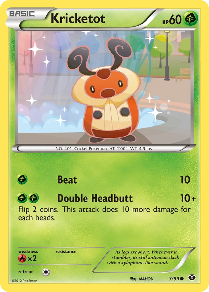 Kricketot, Next Destinies #3/99
