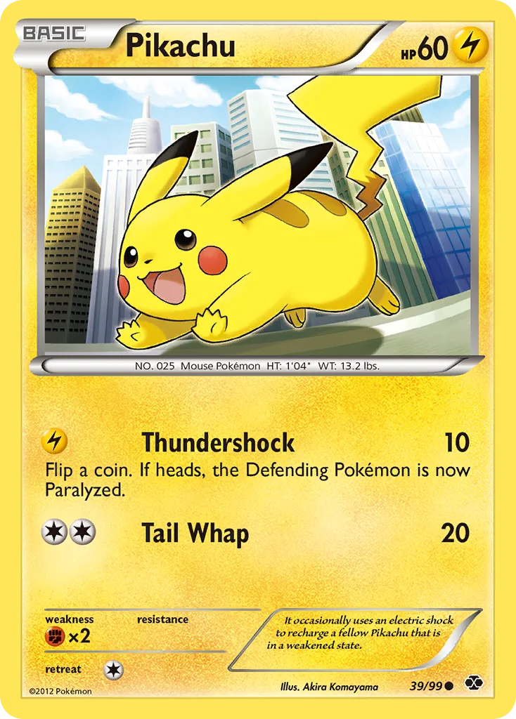 Pikachu, Next Destinies #39/99