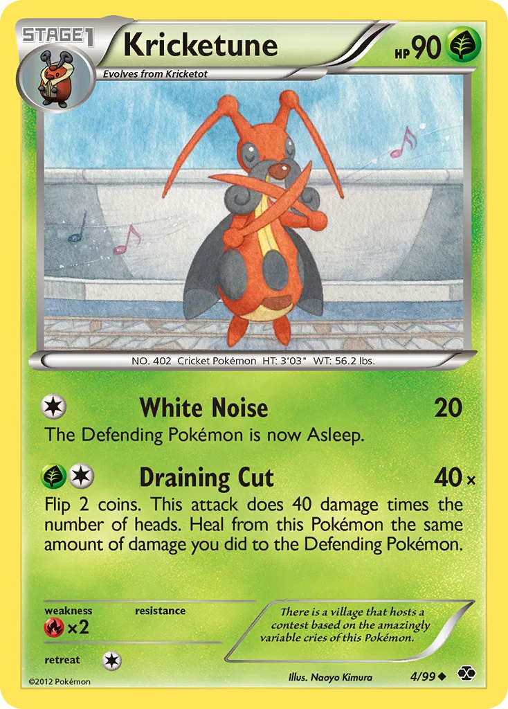 Kricketune, Next Destinies #4/99